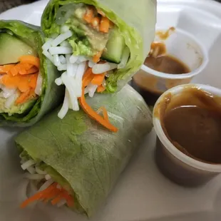 Veggie fresh rolls