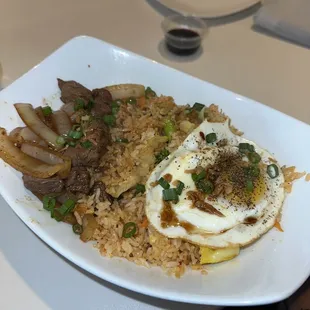 Filet mignon fried rice