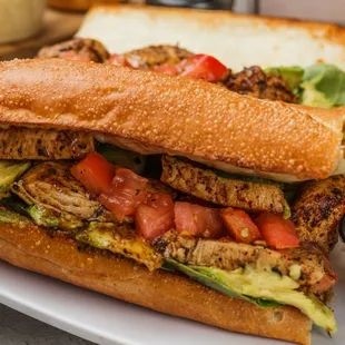 chicken pesto sandwich