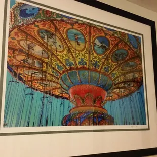 Love this hammered metal finish frame!