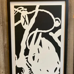 Kaws - Man's Best Friend  Museum Quality archival framing.