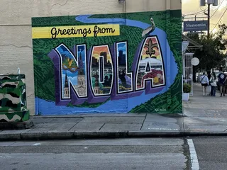 Greetings from Nola Mural