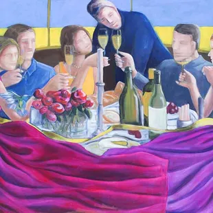 Oil on Linen. Sold. artist-Magdalena HS