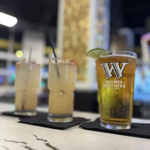 Paloma and Draft Beer