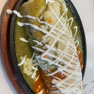 Filet Mignon Wet Burrito