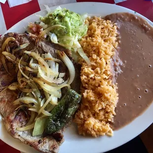 Carne Asada Plate