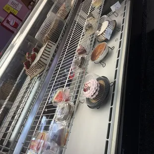 On the spot cake displays to take home for any birthday or occasion- they also have a variety of single serving cakes for $3.50 :)