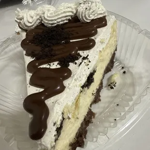 Oreo cheesecake! Single serving for $3.50 can't beat that price anywhere else :,)