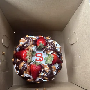 Cake I that I received.