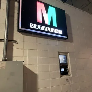 Exterior and small window for "free pizza smells"