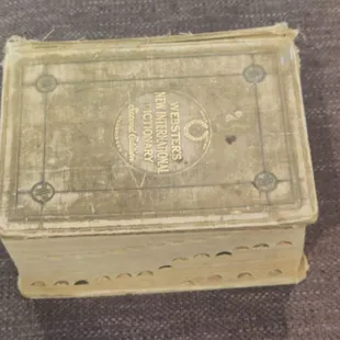 Webster's New International dictionary second edition unabridged..