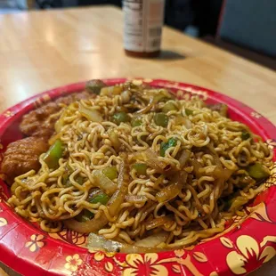 Chicken Manchurian Maggi