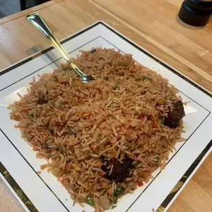 Manchurian fried rice