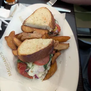 Chicken Parmesan sandwich