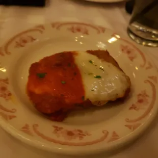 The absolute best Mozzarella Marinara that I've ever had.