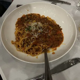 Fettuccine Bolognese