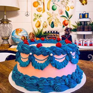 Cherry Chip Cake