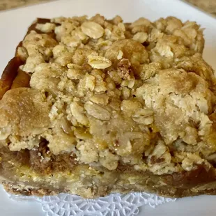 Pumpkin flavored brownie