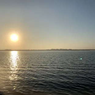 Sunrise on the water
