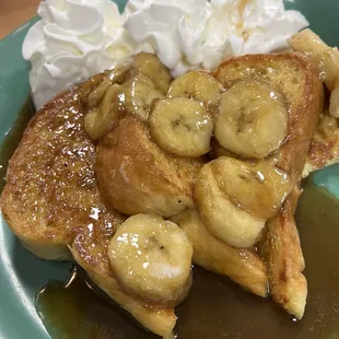 Bananas Foster French Toast