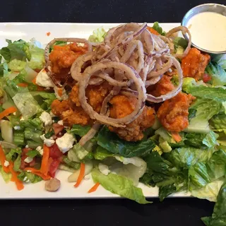 Crunchy Buffalo Chicken Salad