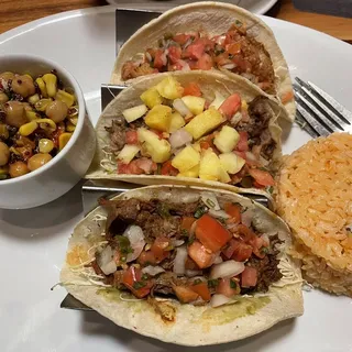 3 Street Tacos Combo