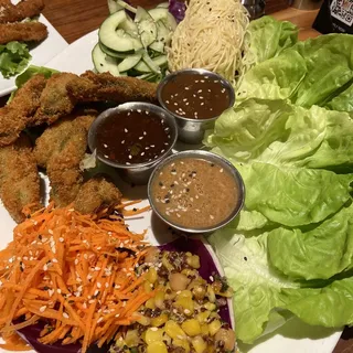 Thai Lettuce Wraps Appetizer