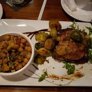 Brussels Sprouts Turkey Burger