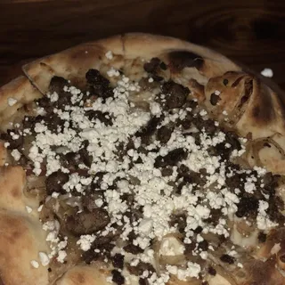 Sausage and Goat Cheese Pizza