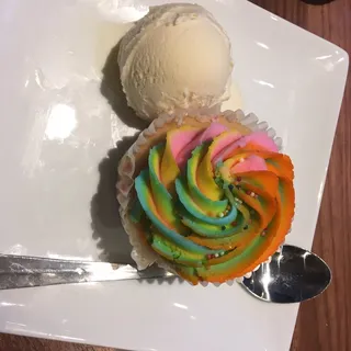 Giant Candy Explosion Cupcake