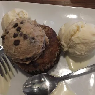 Giant Cookie Dough Cupcake