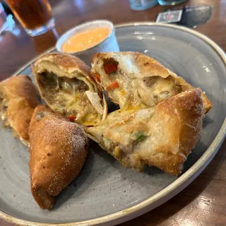 Steak Philly Eggrolls Appetizer