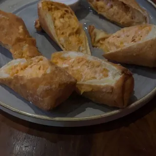 Buffalo Chicken Eggrolls Appetizer