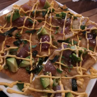Ahi Tuna Nachos Appetizer