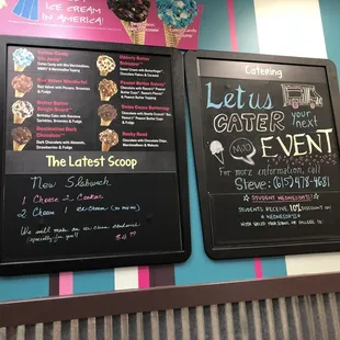 menus
