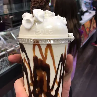 Delicious shake.