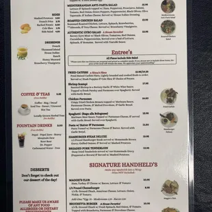 menu, sushi and sashimi