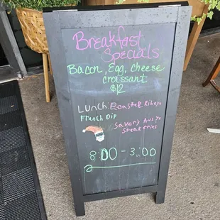breakfast specials