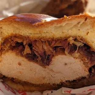 Spicy chicken sandwich, surprisingly good!