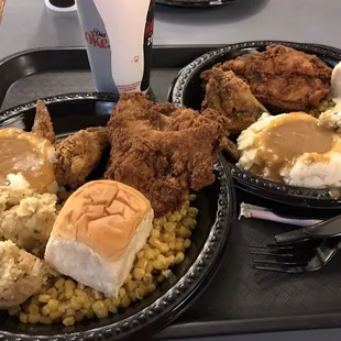 Two piece dinner