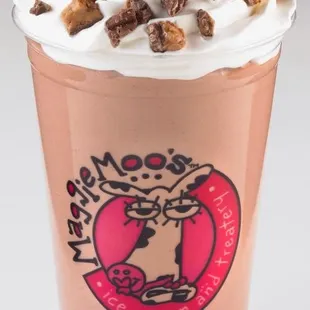 Chocolate Shake with Reese's Cups