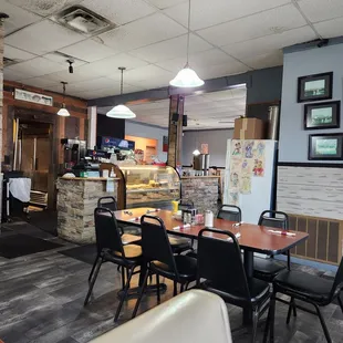 Inside dining