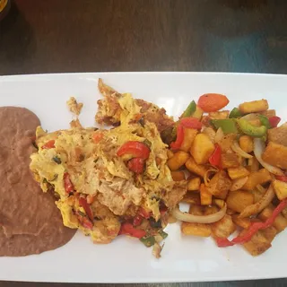 Machaca con Huevos