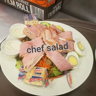 a plate of food