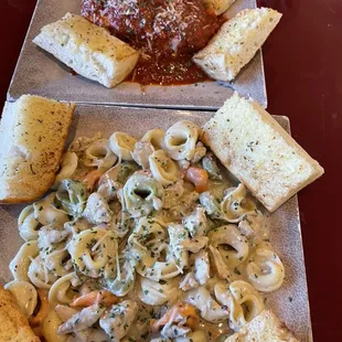 Honey Tortellini and Oven Baked Lasagna