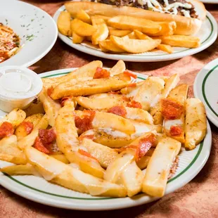food, fish and chips