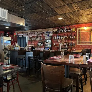 Bar area