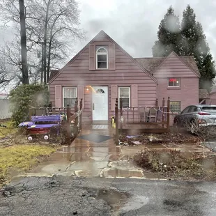 Infamous pink house!