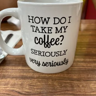 how do i take my coffee seriously?