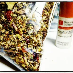 Cold tea and a Neti stick